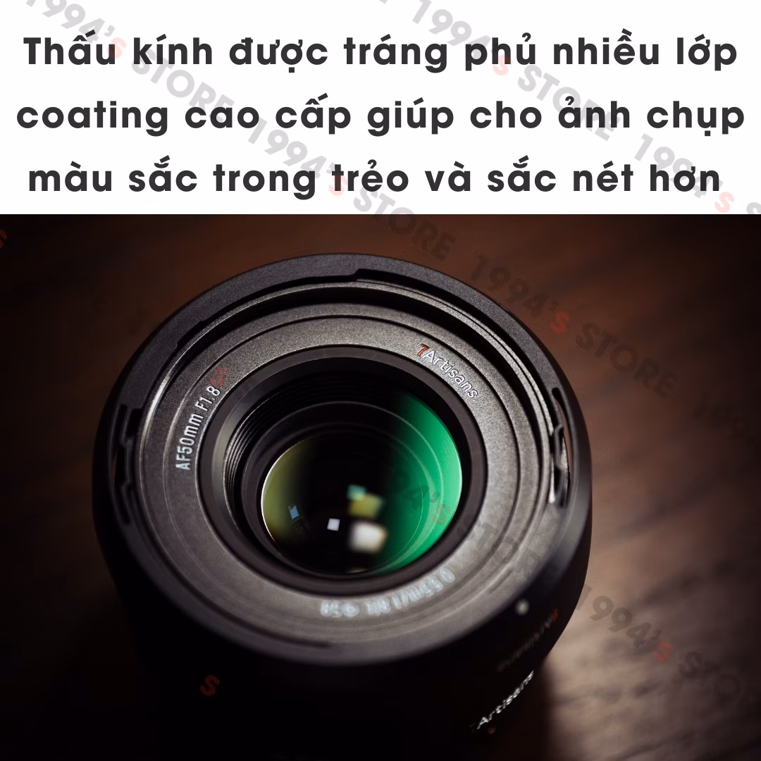 7Artisans 50mm F1.8 Lite AF – Lens chuyên chân dung