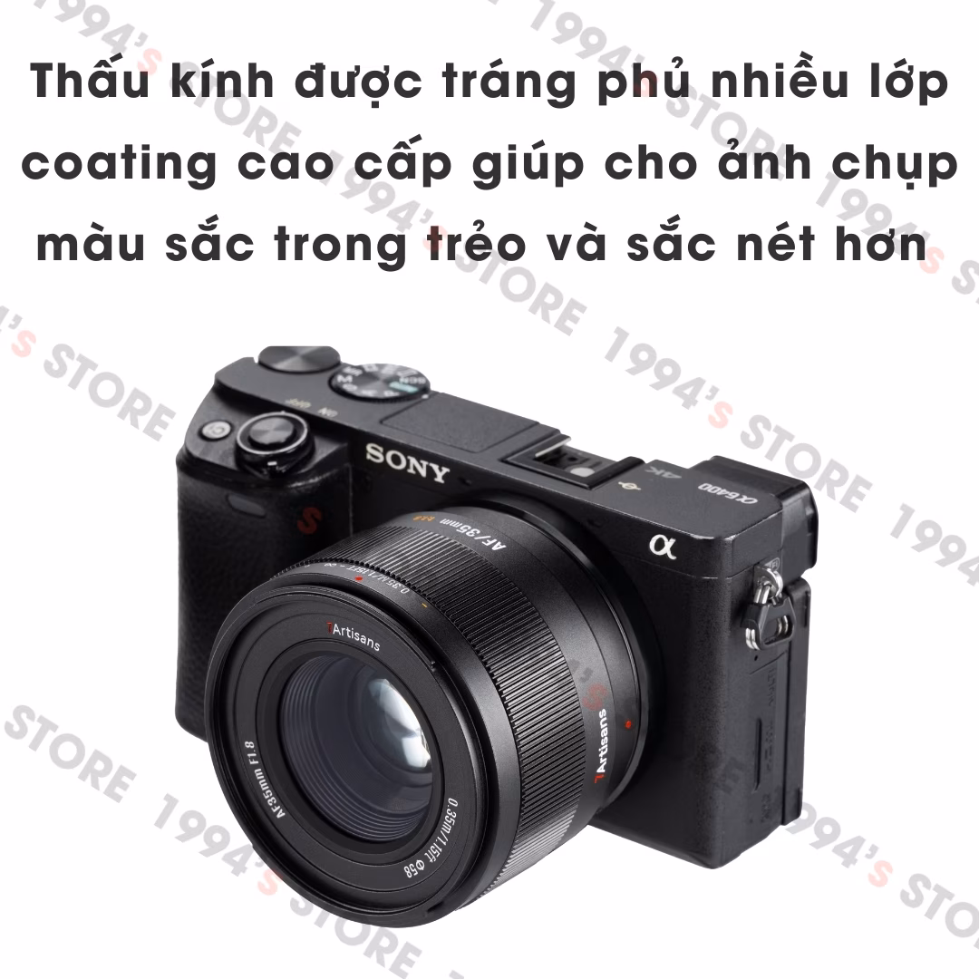 7Artisans 35mm F1.8 Lite AF – Lens đa dụng