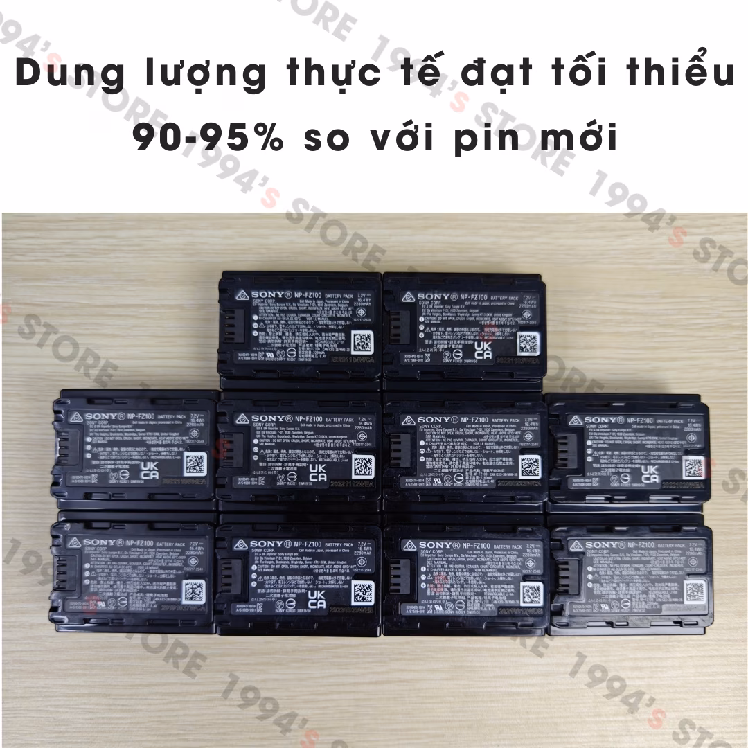 Pin cho máy ảnh Sony NP-FZ100 DATE 2023 – 2024