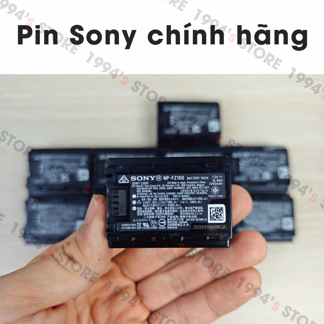Pin cho máy ảnh Sony NP-FZ100 DATE 2023 – 2024