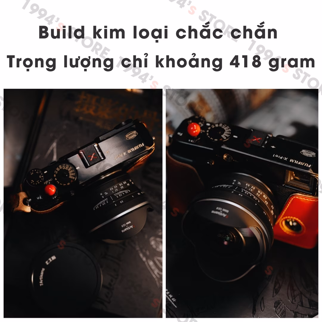 7Artisans 6mm F2 Fisheye – Với góc nhìn rộng nhất thế giới