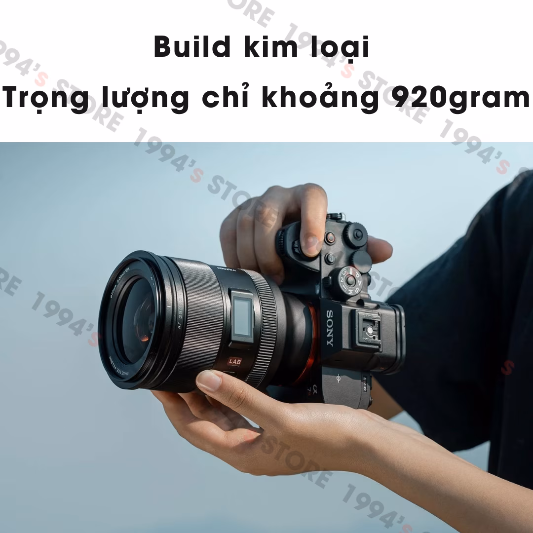 Viltrox AF 35mm F1.2 LAB – Lens đa dụng xóa phông mù mịt dành cho Full-Frame