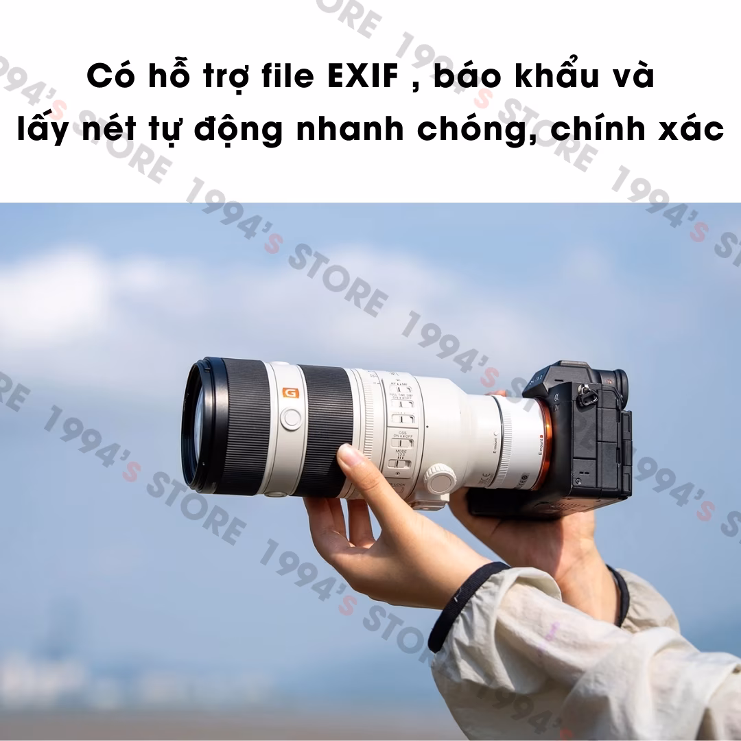 Ngàm chuyển Viltrox TELECONVERTER 2.0X giúp nhân đôi tiêu cự