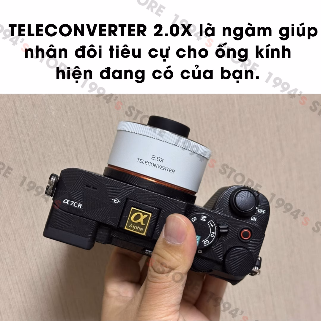 Ngàm chuyển Viltrox TELECONVERTER 2.0X giúp nhân đôi tiêu cự