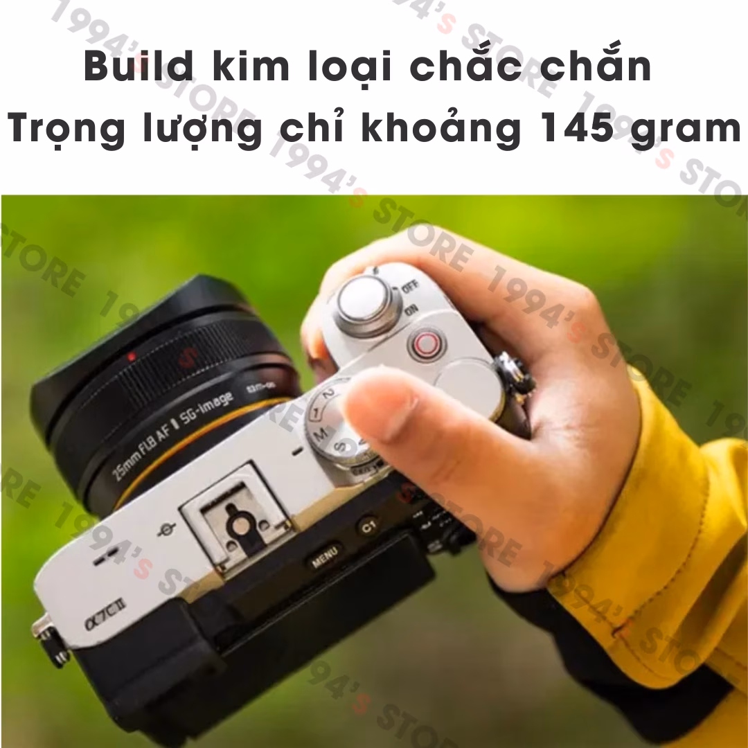 SG Image AF 25mm F1.8 – Lens đa dụng