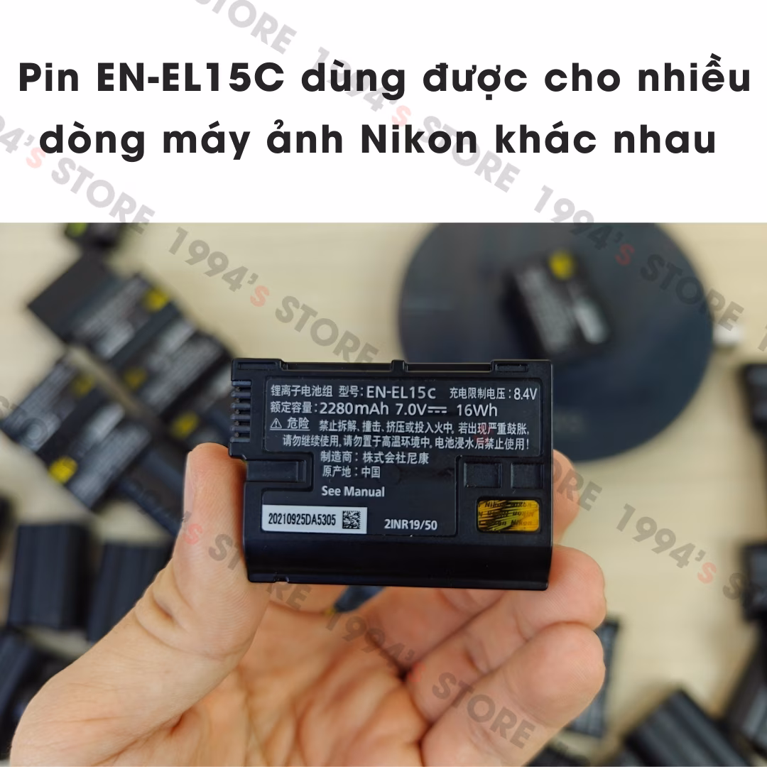Pin máy ảnh Nikon EN-EL15C