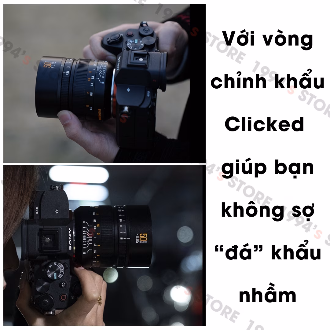 Brightin Star 50mm F0.95 II – Lens chân dung xóa phông for Full-Frame