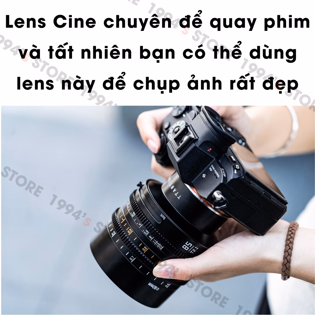 TTArtisan 85mm T2.1 Dual-Bokeh Cine Lens – FullFrame