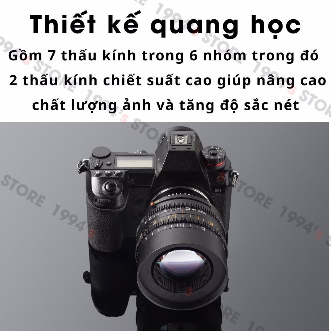 TTArtisan 50mm T2.1 Dual-Bokeh Cine Lens – FullFrame