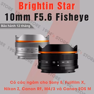 Brightin Star 10mm F5.6 – Lens siêu rộng nhỏ gọn