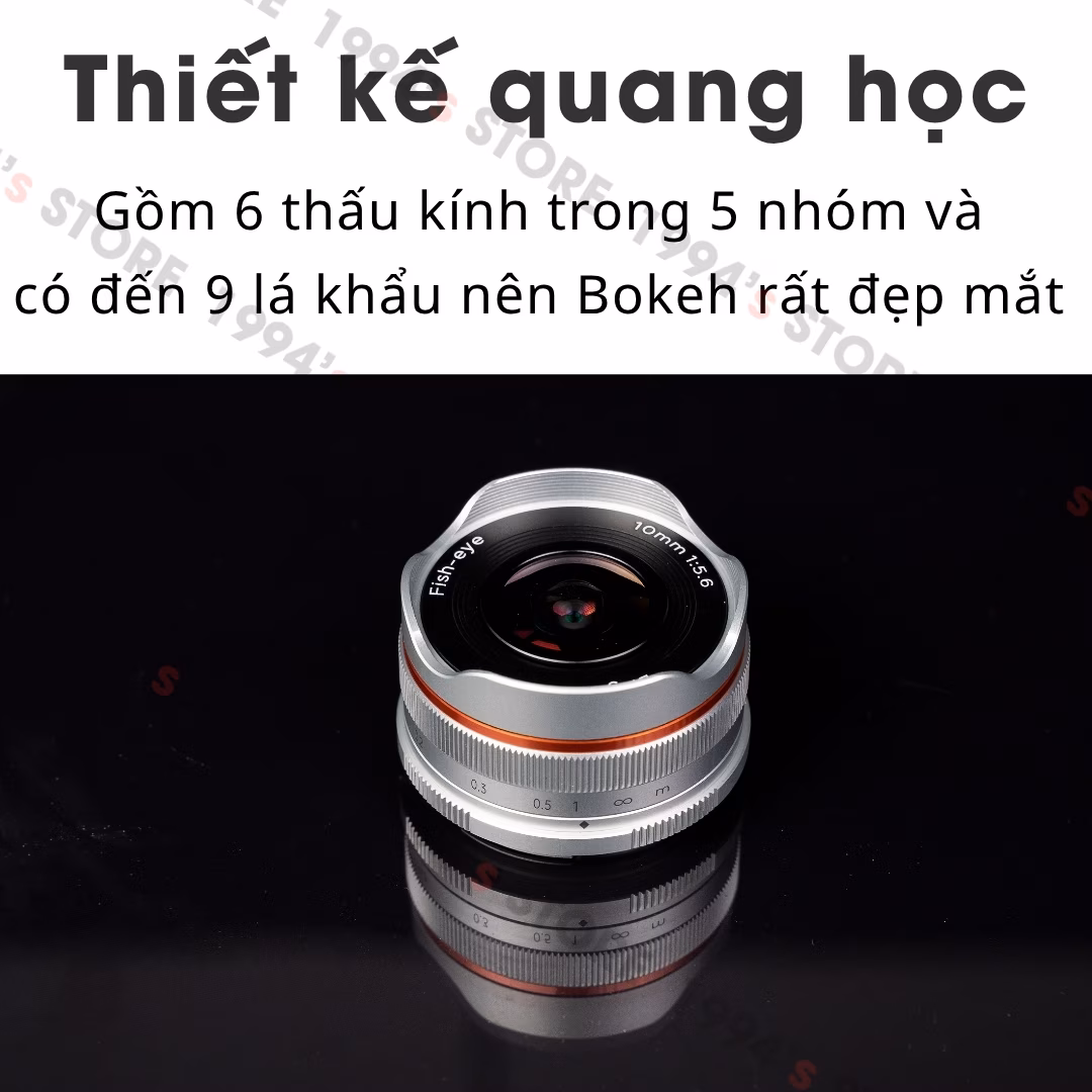 Brightin Star 10mm F5.6 – Lens siêu rộng nhỏ gọn