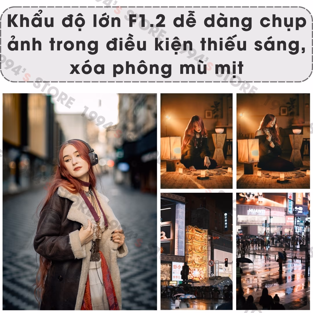 7Artisans 50mm F1.2 – Lens chân dung xóa phông