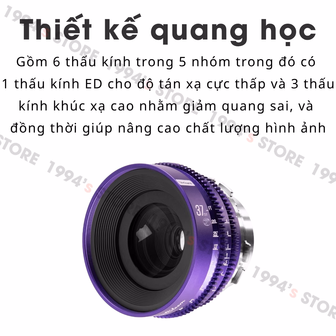 7Artisans 37mm T2.9 FloraBloom Explosive Bokeh – Ngàm PL