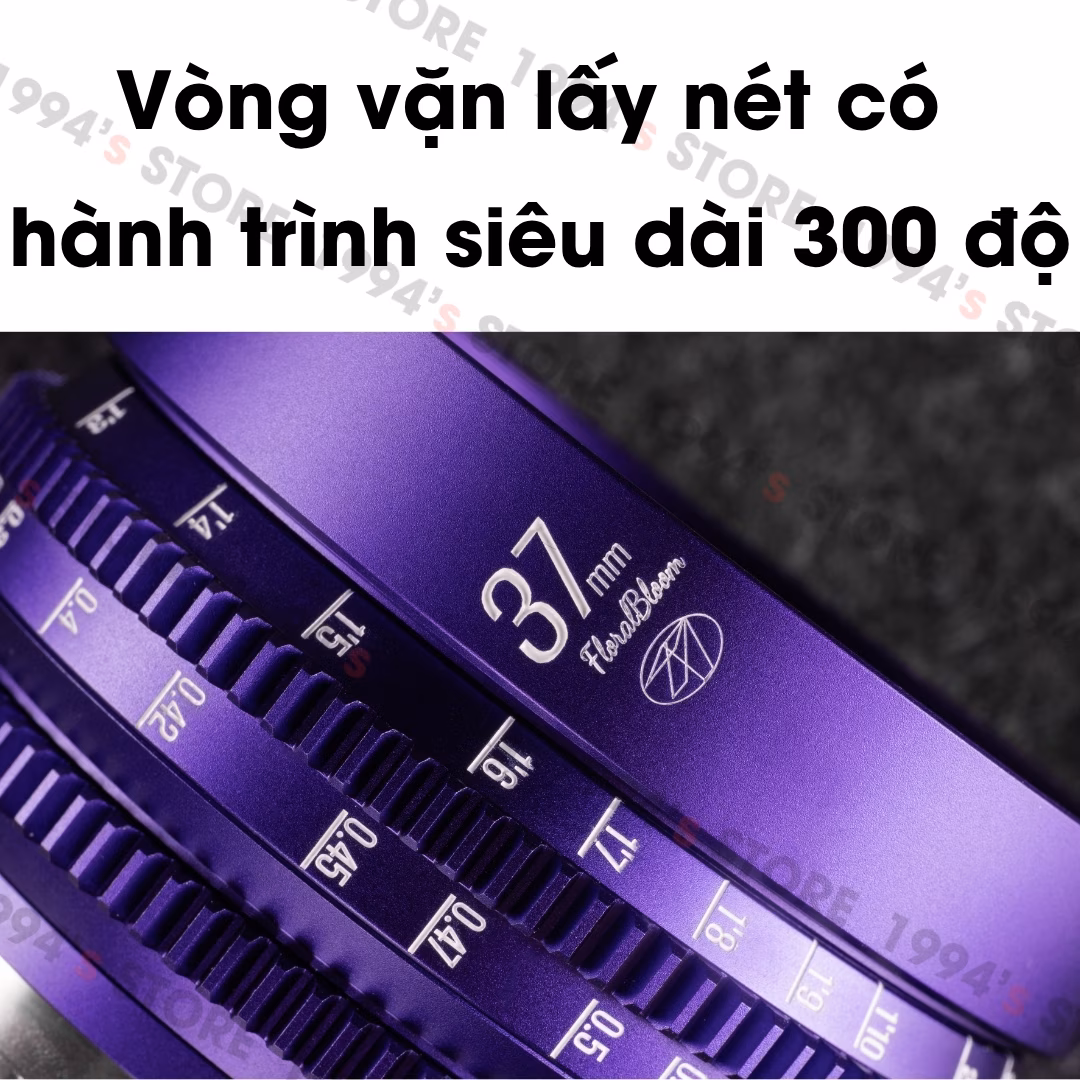 7Artisans 37mm T2.9 FloraBloom Explosive Bokeh – Ngàm PL