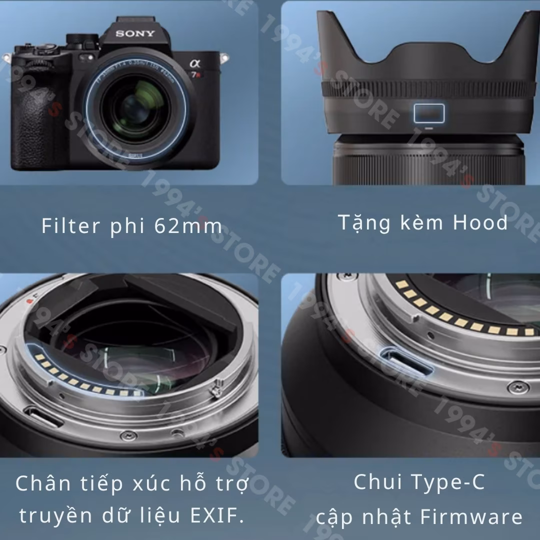 Sirui AURORA 35mm F1.4 Auto Focus – Lens đa dụng cho Full-Frame