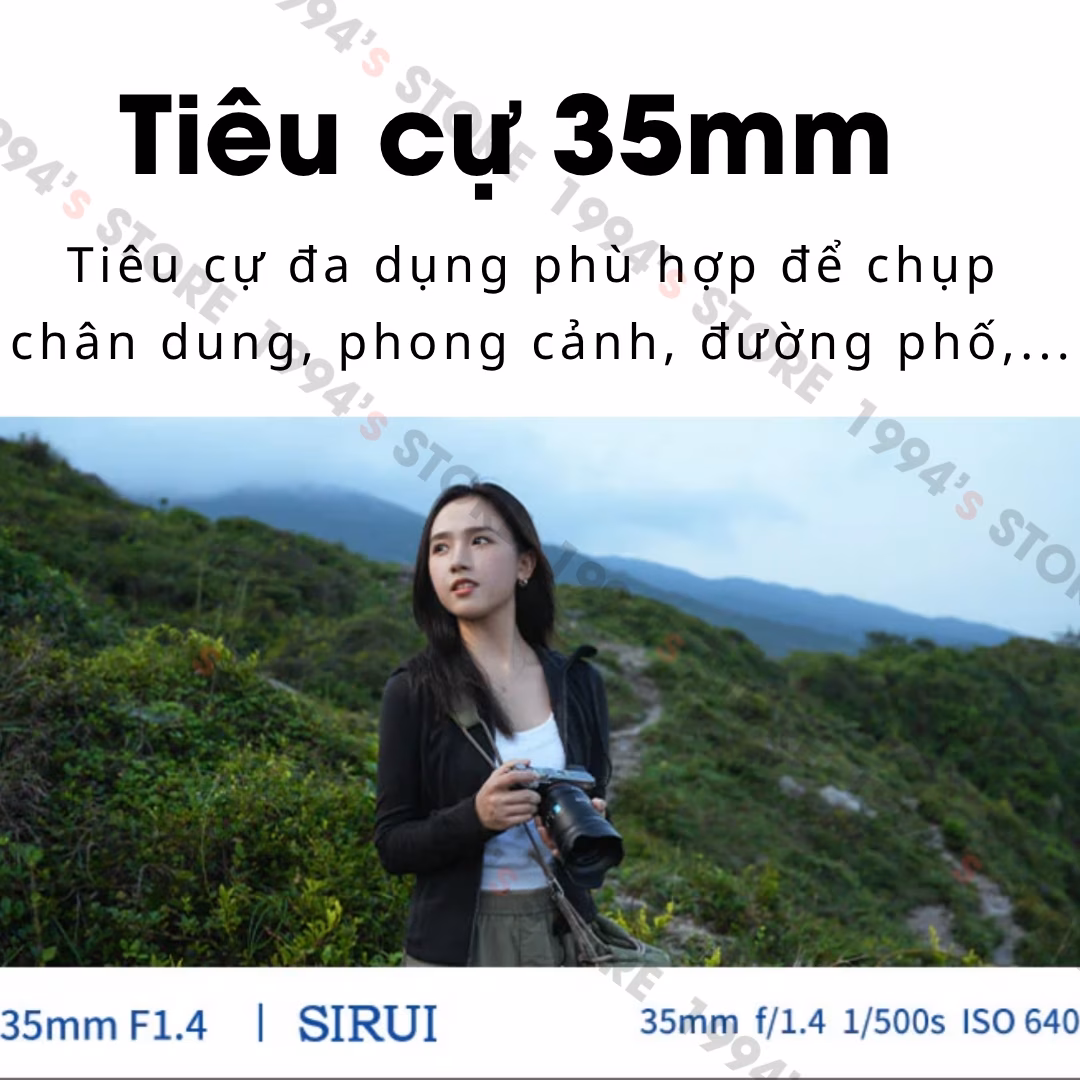 Sirui AURORA 35mm F1.4 Auto Focus – Lens đa dụng cho Full-Frame