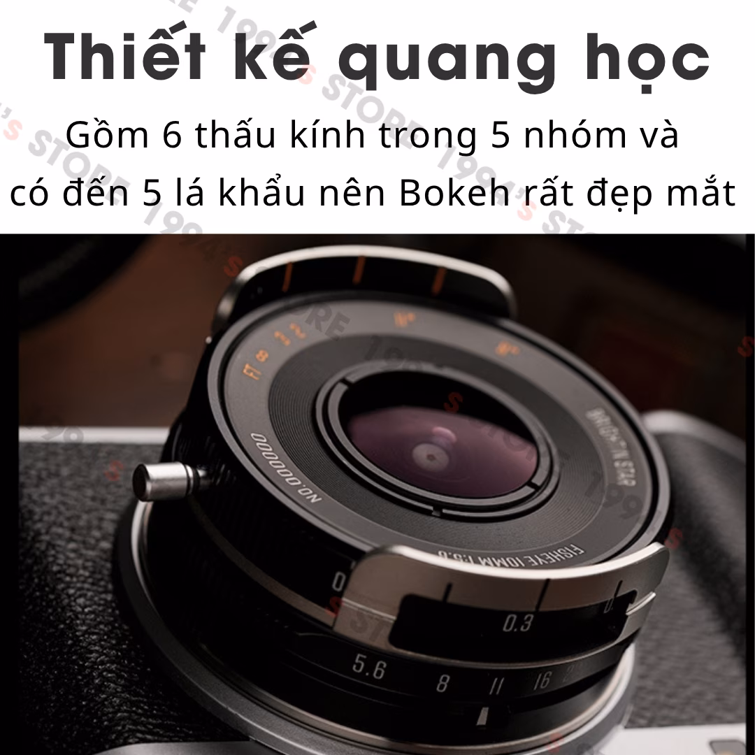 Brightin Star 10mm F5.6 Pro – Lens siêu rộng siêu nhỏ gọn