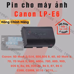 Pin cho máy ảnh Canon LP-E6