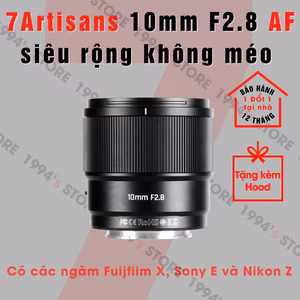 7Artisans AF 10mm F2.8 – Lens siêu rộng nhỏ gọn có lấy nét tự động