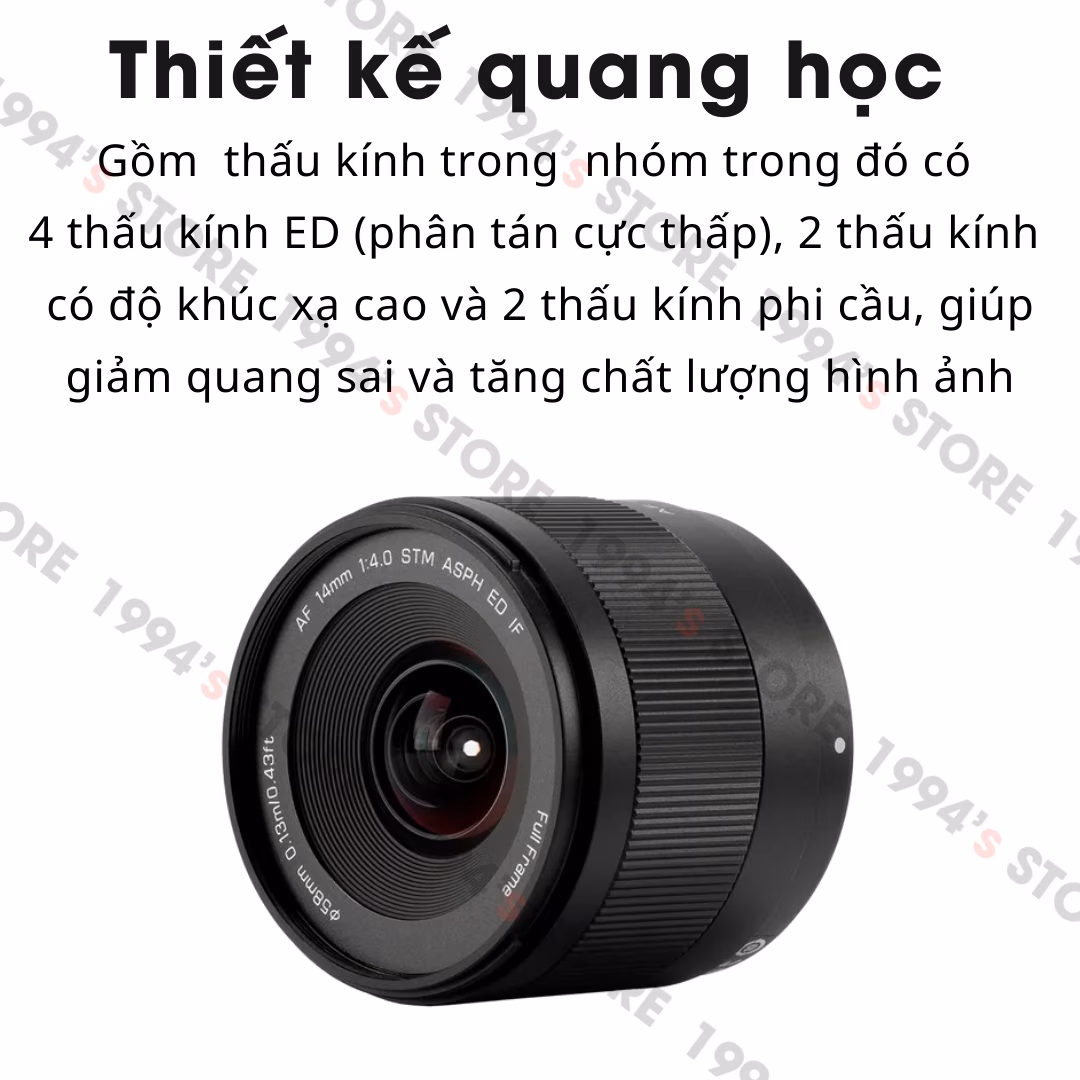 Viltrox AF 14mm F4 lens siêu rộng nhỏ gọn dành cho Full-Frame