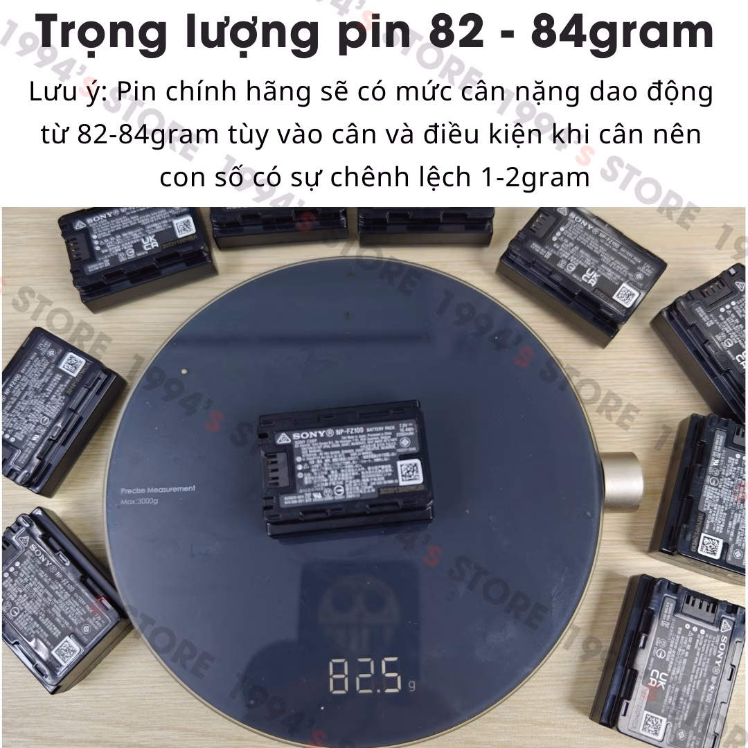 Pin cho máy ảnh Sony NP-FZ100