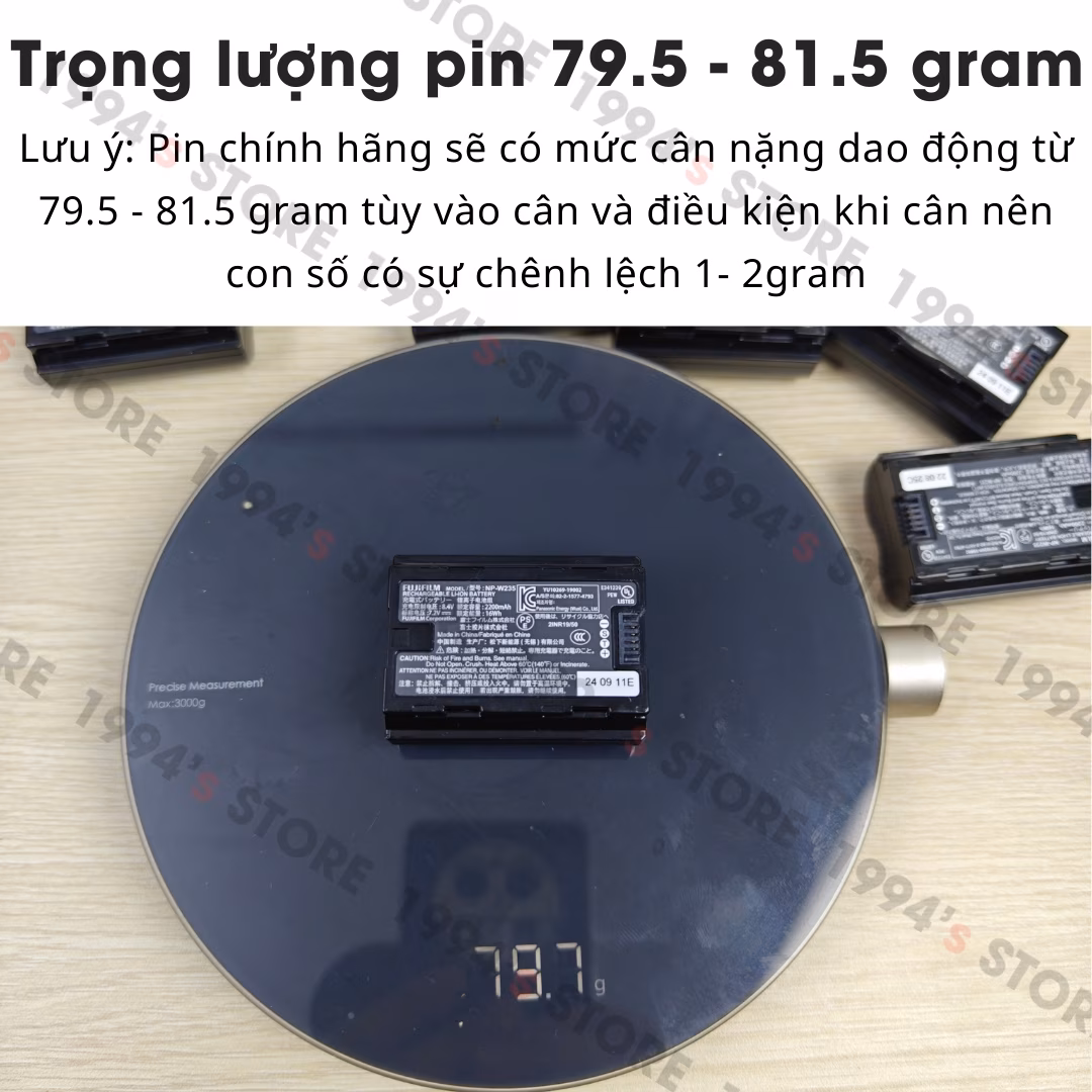 Pin cho máy ảnh Fujifilm NP-W235