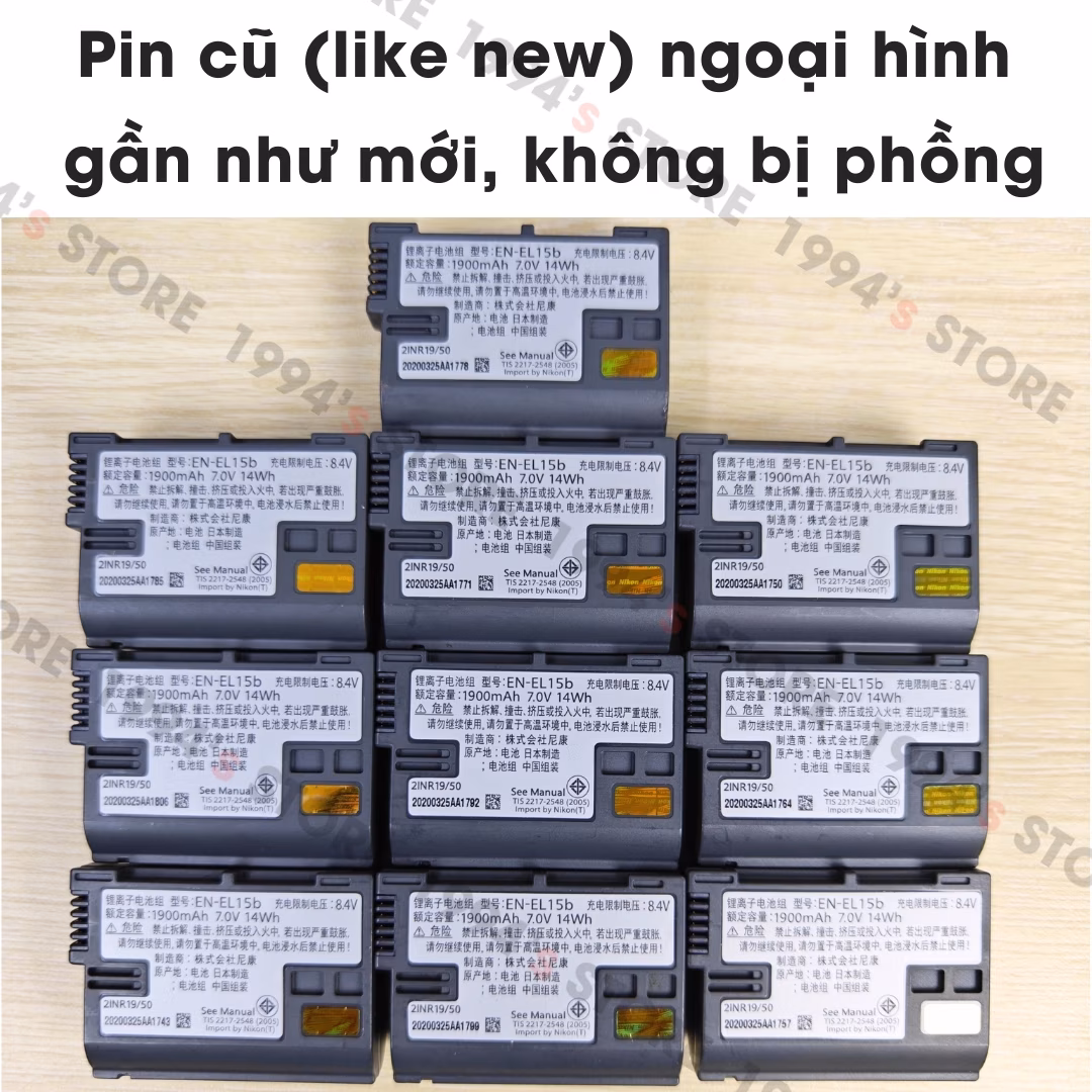 Pin máy ảnh Nikon EN-EL15b