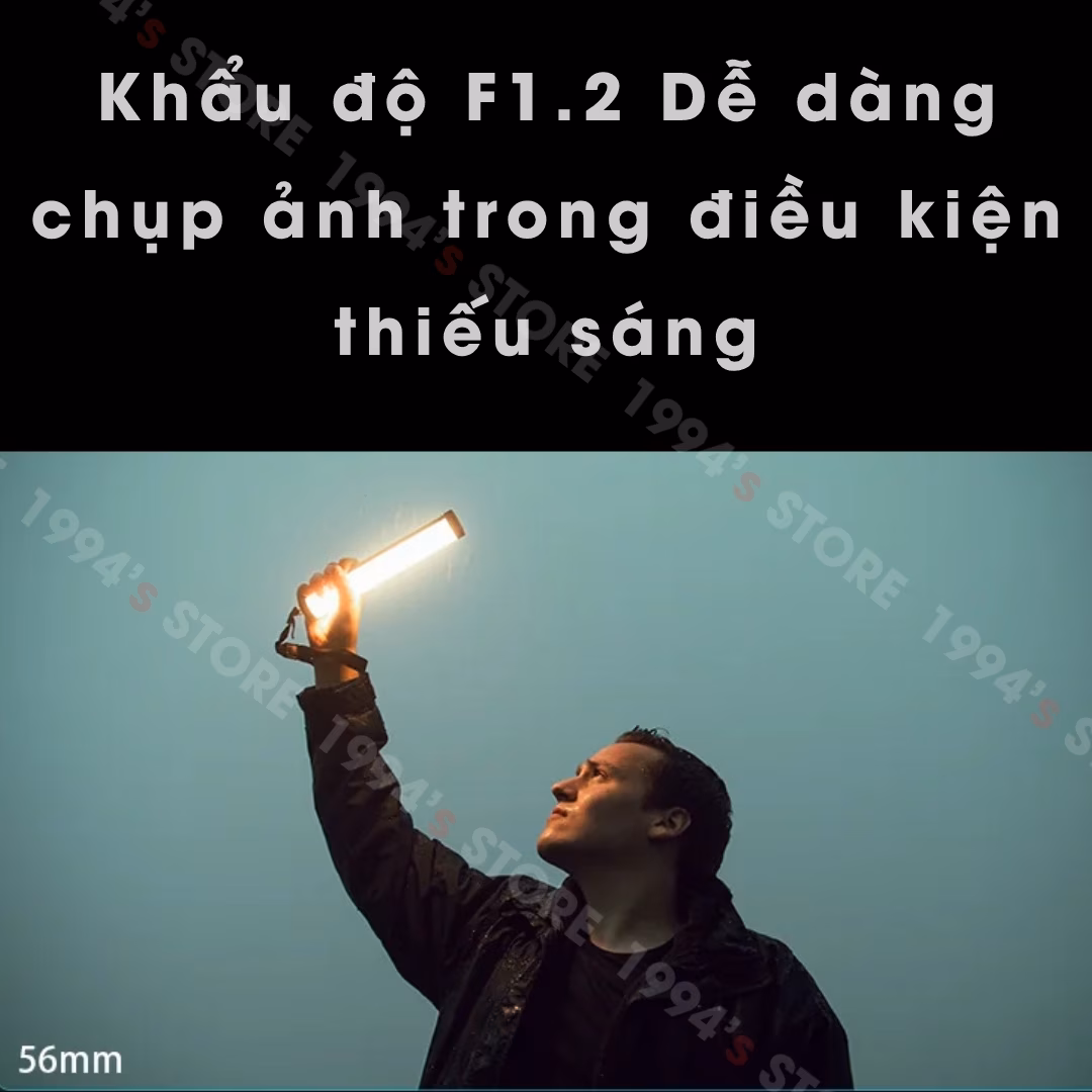 SIRUI 56mm F1.2 Auto Focus – Sirui Sniper AF lens chân dung