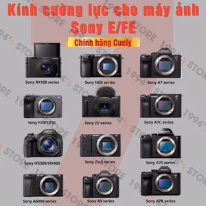 Miếng dán cường lực Cuely cho máy ảnh Sony