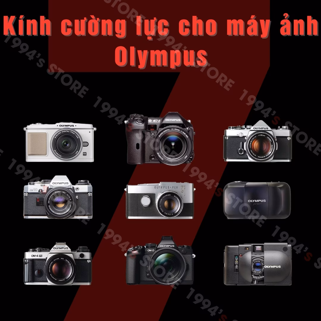 Kính cường lực cho máy ảnh Olympus