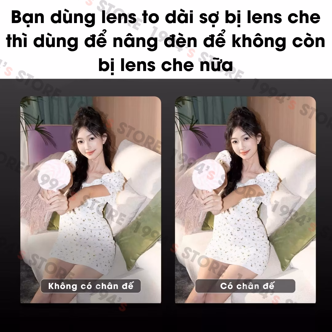 Godox FS-R Hotshoe Riser – Đế nâng chân điều chỉnh linh hoạt 90 độ dùng cho các đèn Flash Godox, Ulanzi, Medalight