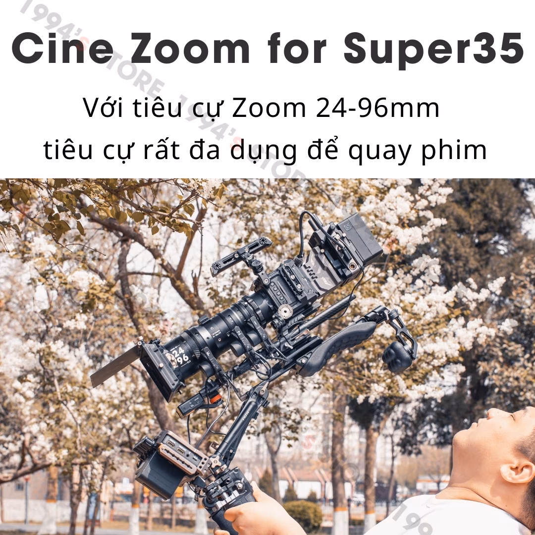 7Artisans 24-96mm T2.9 Sprite Cine Zoom for Super35