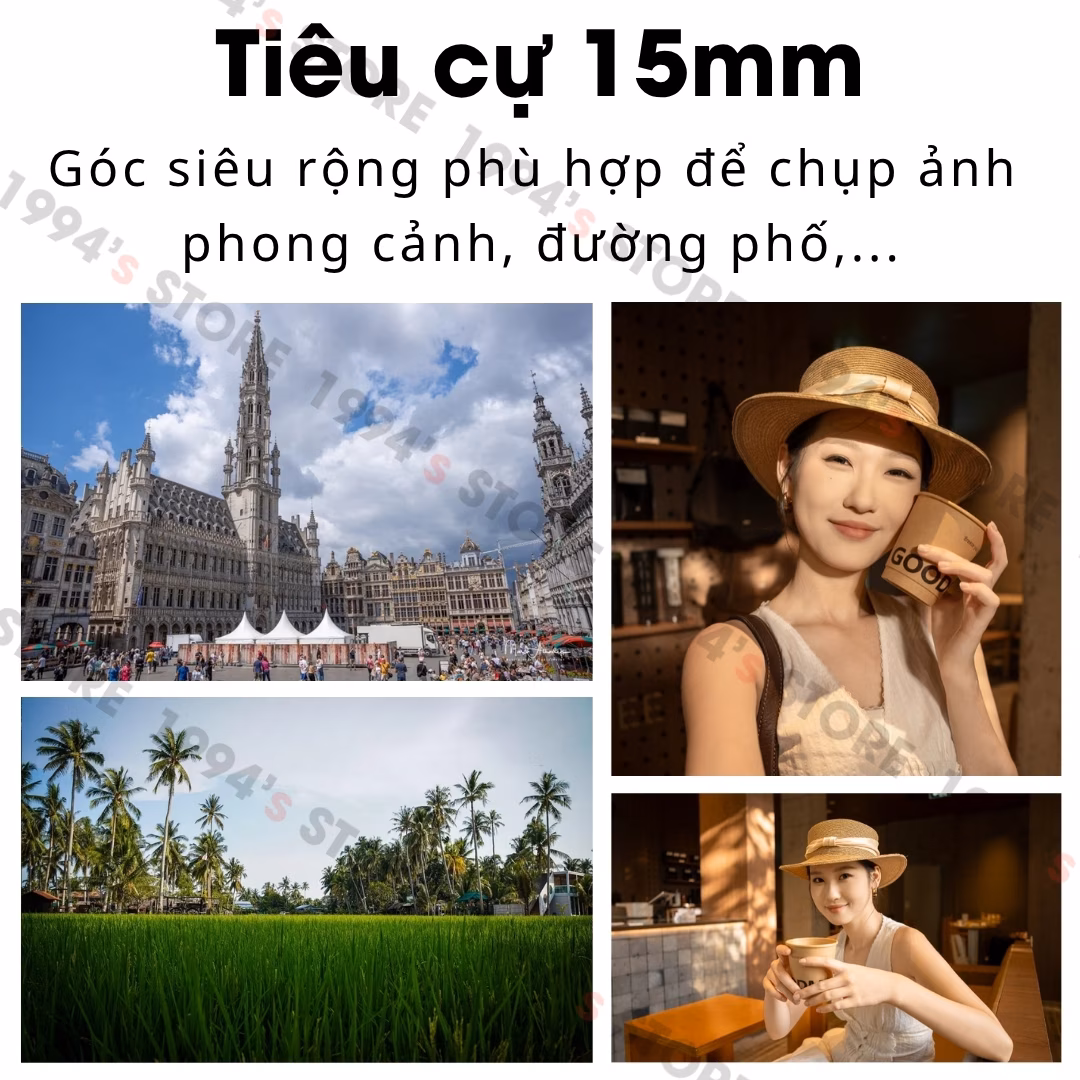 Viltrox AF 15mm F1.7 lens siêu rộng nhỏ gọn có lấy nét tự động