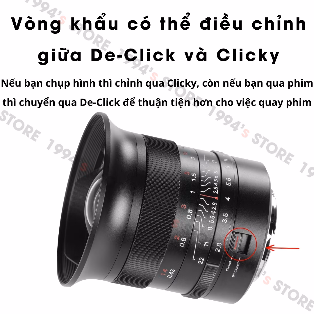 7Artisans 14mm F2.8 ASPH – Siêu rộng KHÔNG MÉO cho Full-Frame