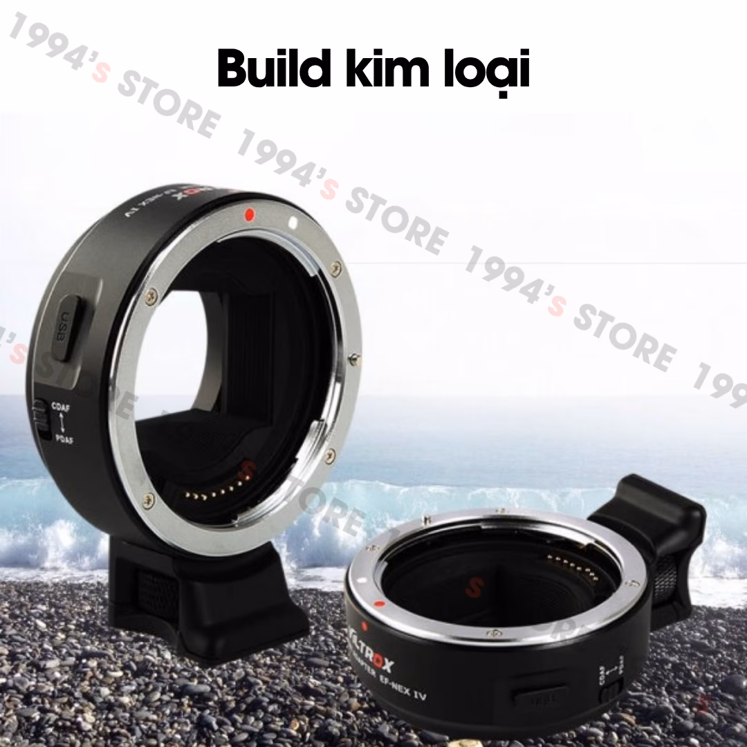 Ngàm chuyển Viltrox EF-NEX IV – Best adapter for Sony E-mount – Dùng lens Canon EF/EFs gắn trên body Sony