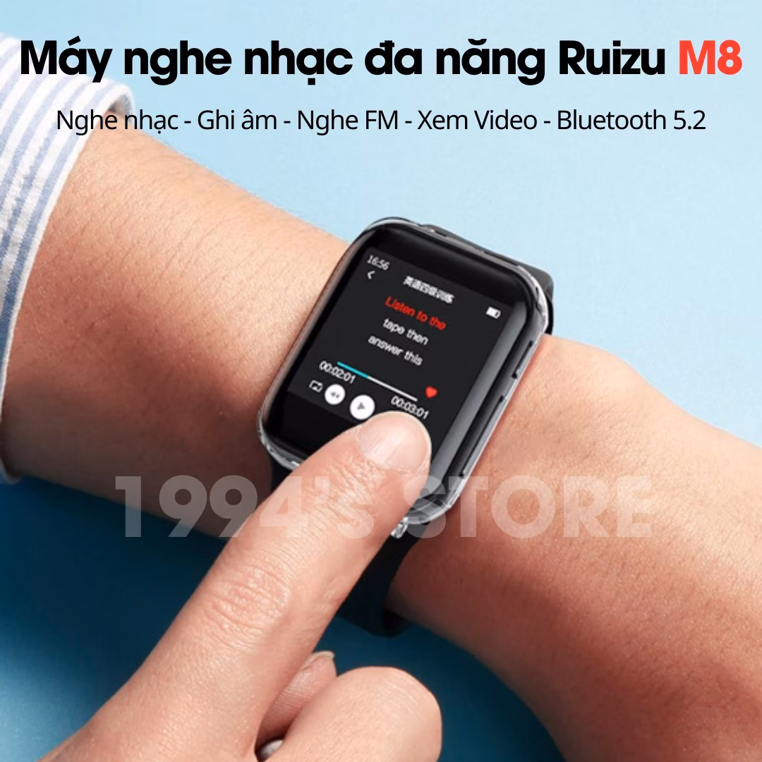 Máy Nghe Nhạc Ruizu M8