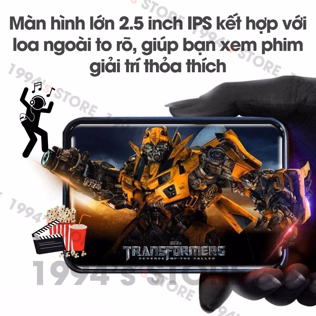 Máy nghe nhạc cảm ứng giá rẻ Benjie X5