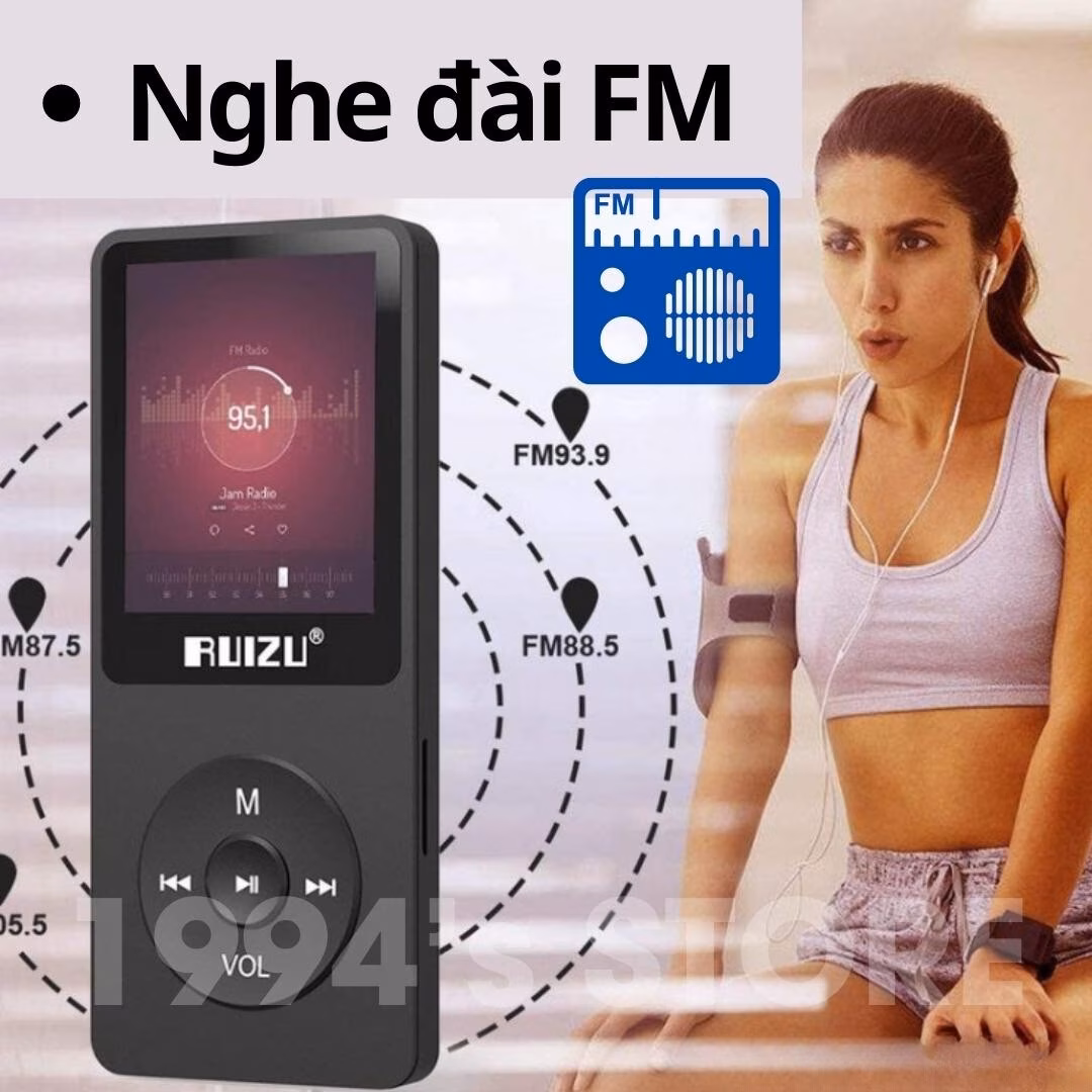 Máy nghe nhạc Ruizu X02
