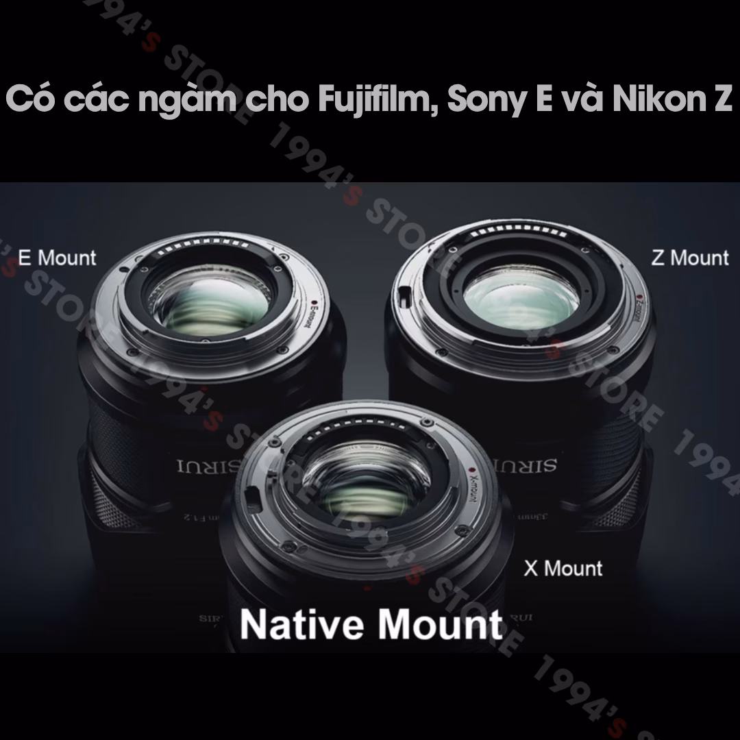 SIRUI 23mm F1.2 Auto Focus – Sirui Sniper AF