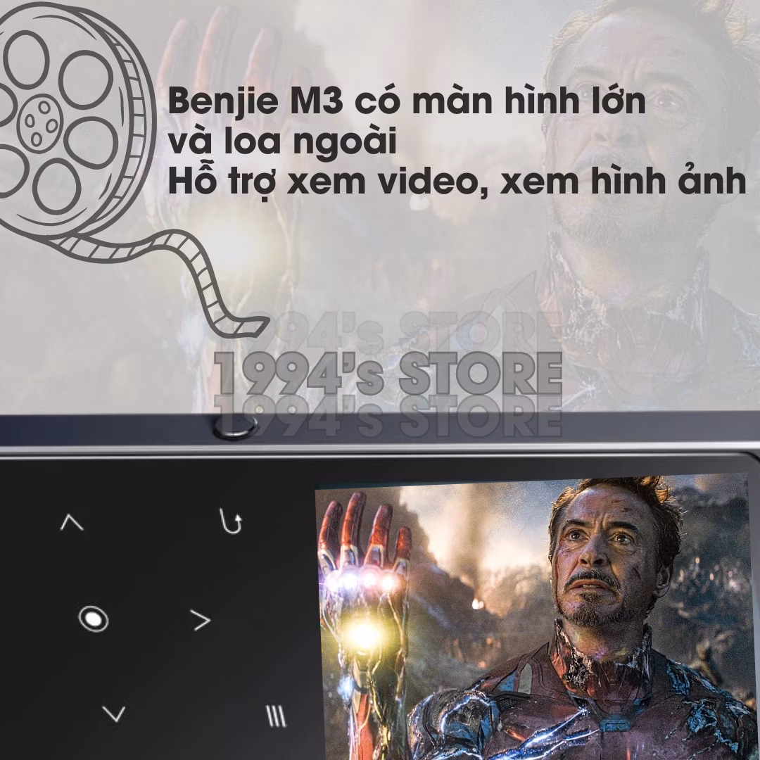 Máy Nghe Nhạc Benjie M3