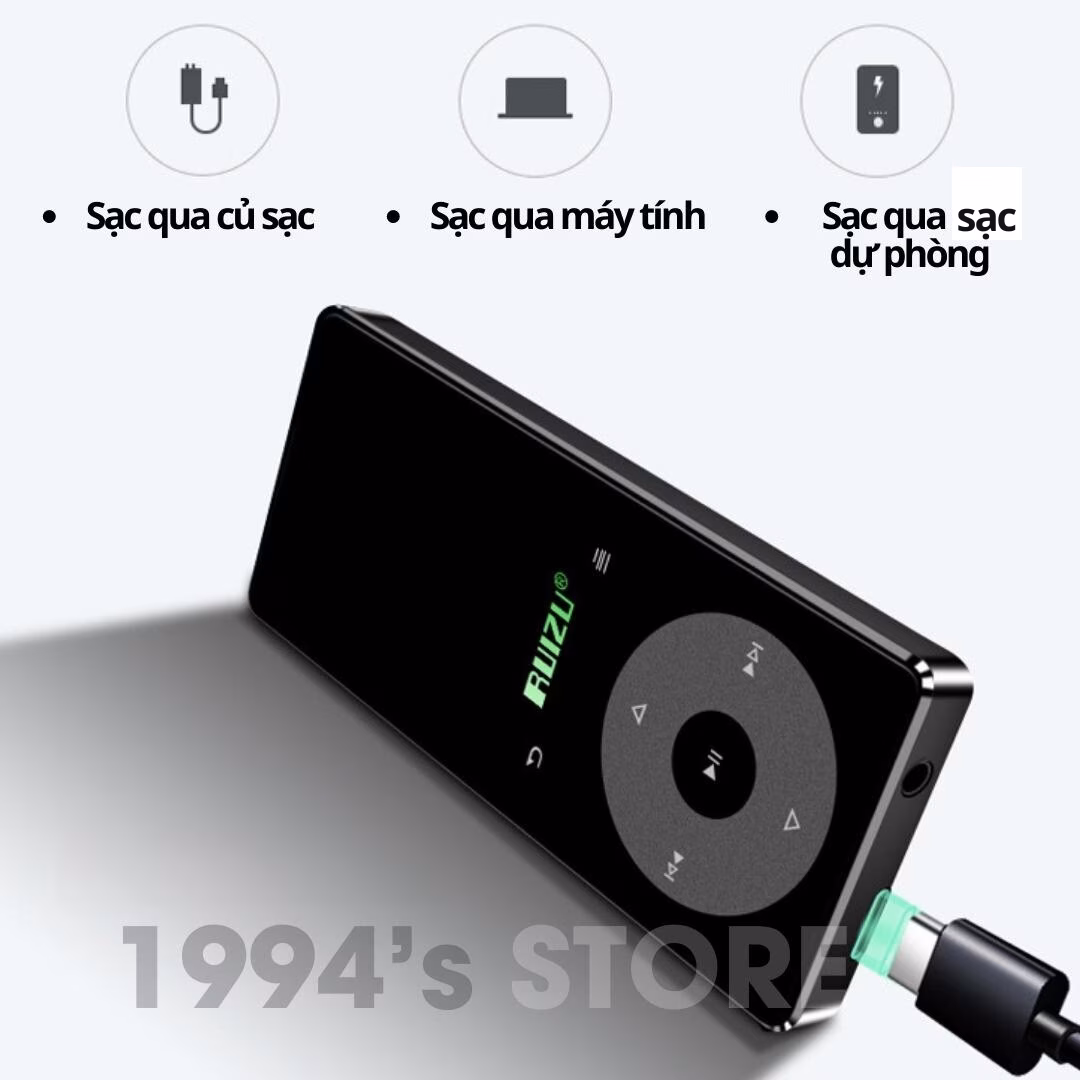 Máy nghe nhạc Ruizu X02B