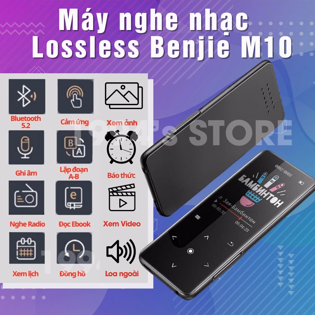Máy Nghe Nhạc Benjie M10
