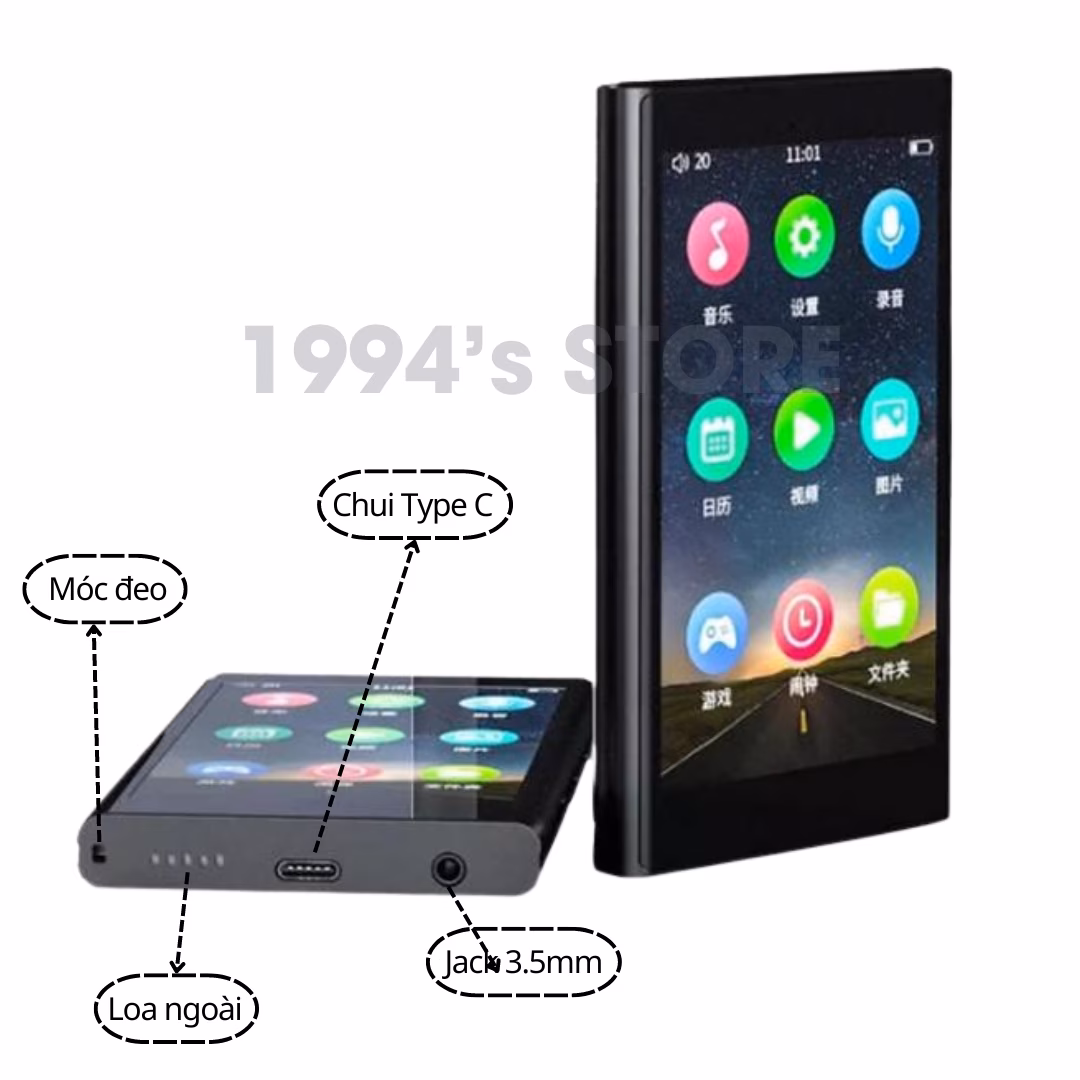 Máy Nghe Nhạc Ruizu H10