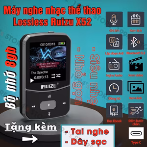 Máy nghe nhạc Ruizu X52
