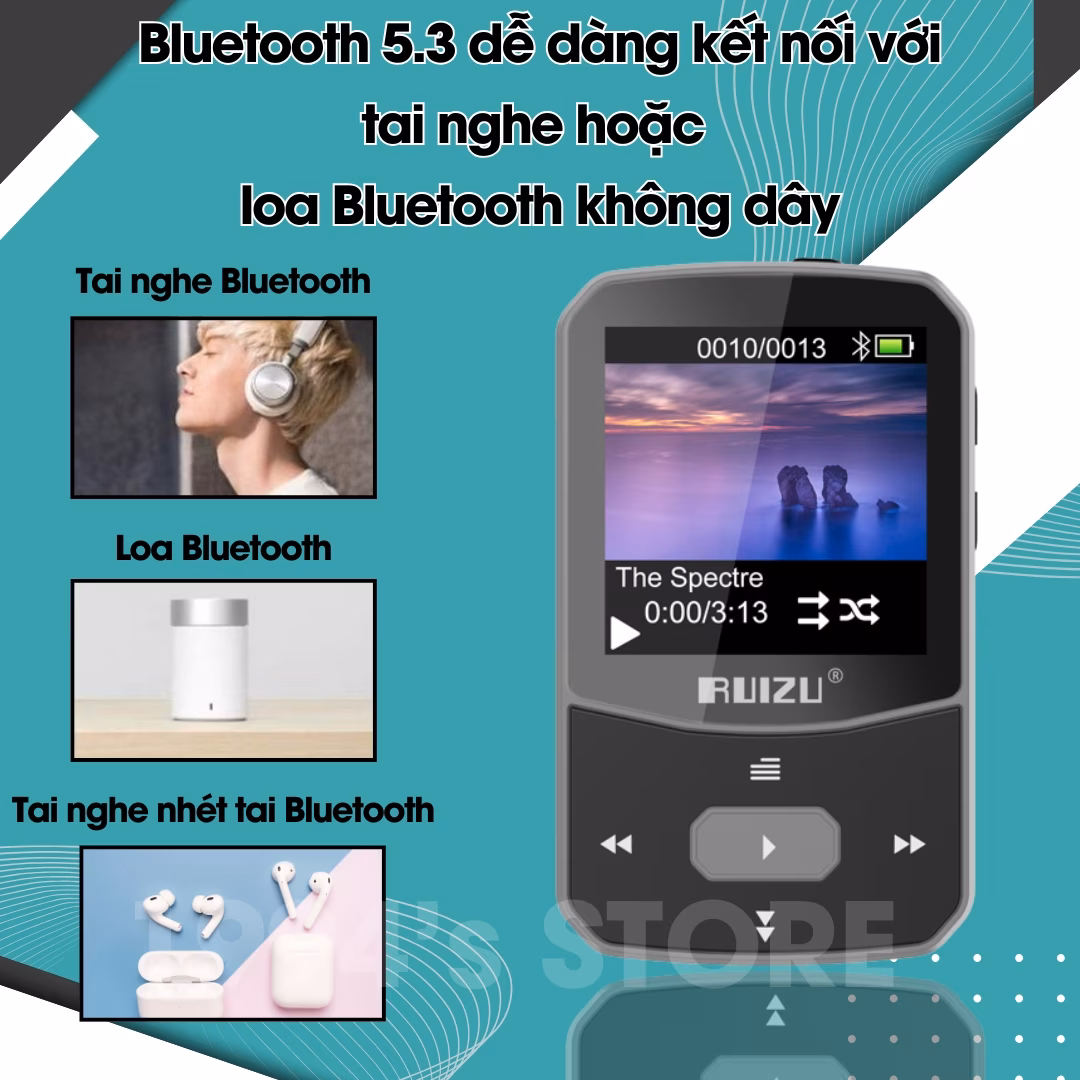 Máy nghe nhạc Ruizu X52