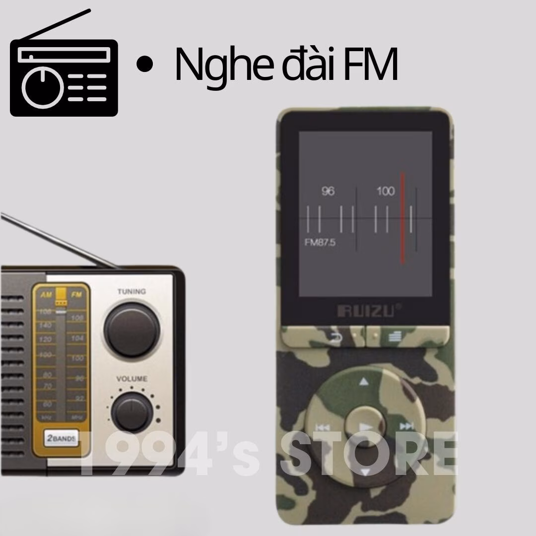 Máy nghe nhạc Ruizu X20