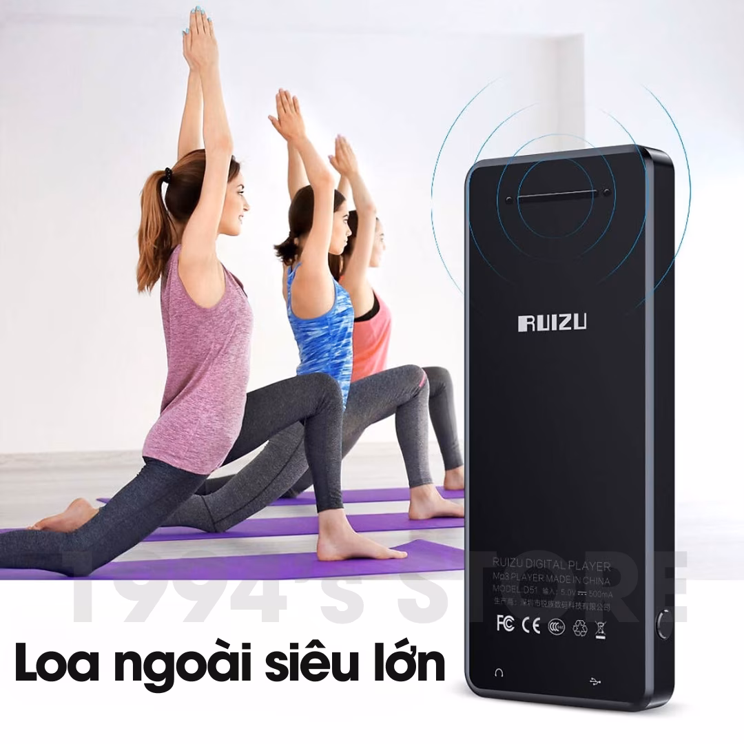 Máy Nghe Nhạc Ruizu D51