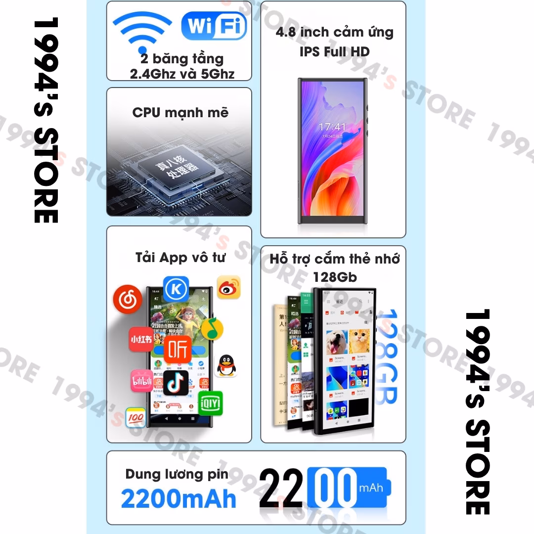 Máy Nghe Nhạc Ruizu H12 NEW VERSION