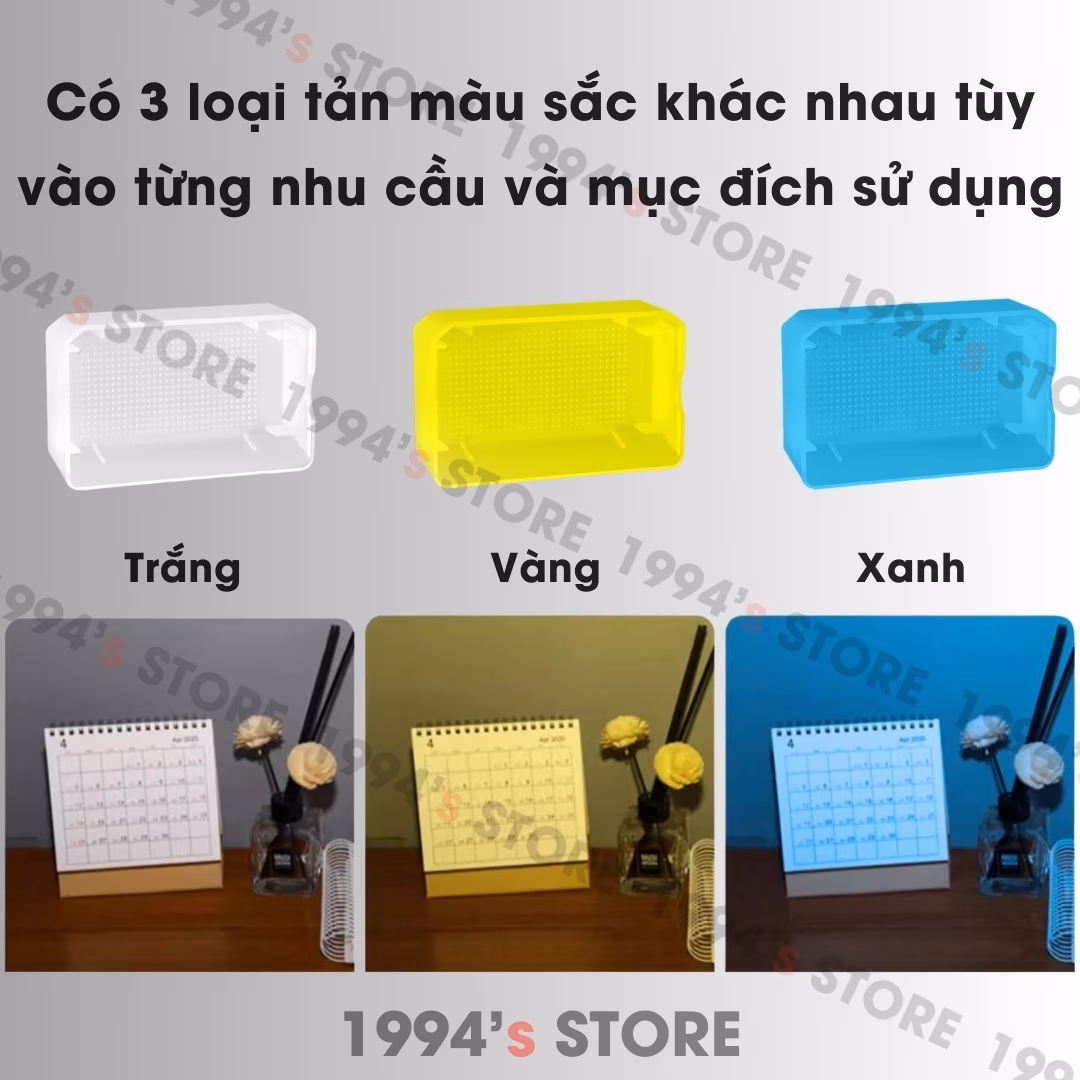 Bộ tản sáng 3 màu cho đèn Flash Godox iT30 Pro – Phiên bản cao cấp không bị hở sáng