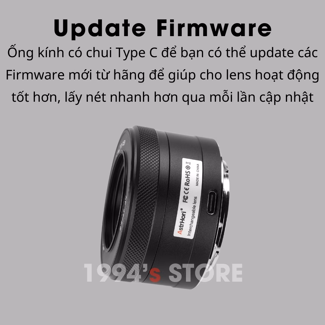 AstrHori AF 27mm F2.8 Auto Focus – Lens đa dụng lấy nét tự động nhỏ gọn